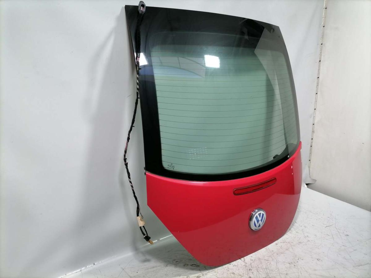 VW New Beetle original Heckklappe mit Heckscheibe LG3L Rot Uni Bj.2000